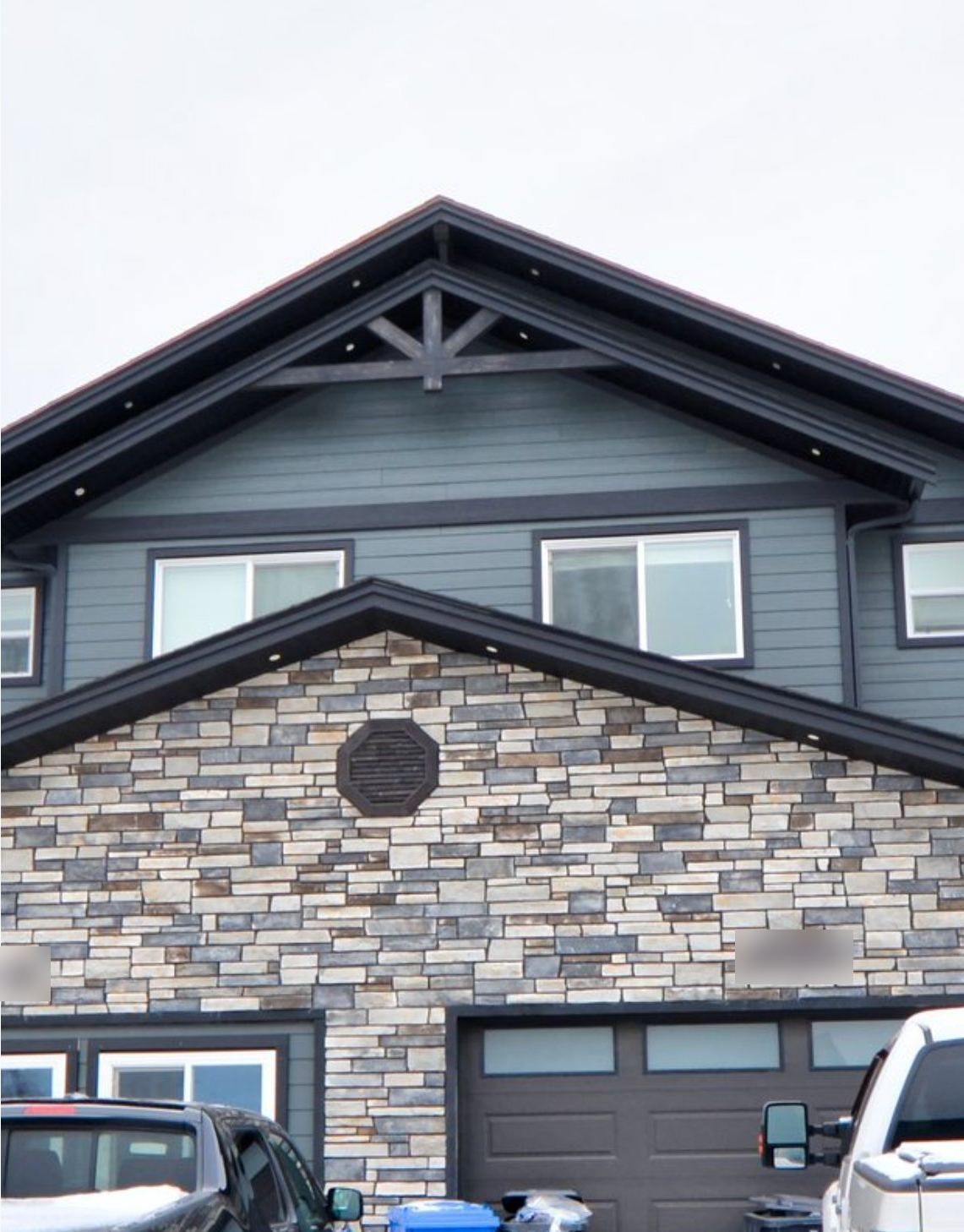 A newer side-by-side duplex Eric owns in Fort St. John