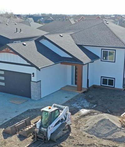 A newly built house with a suite in Fort St. John